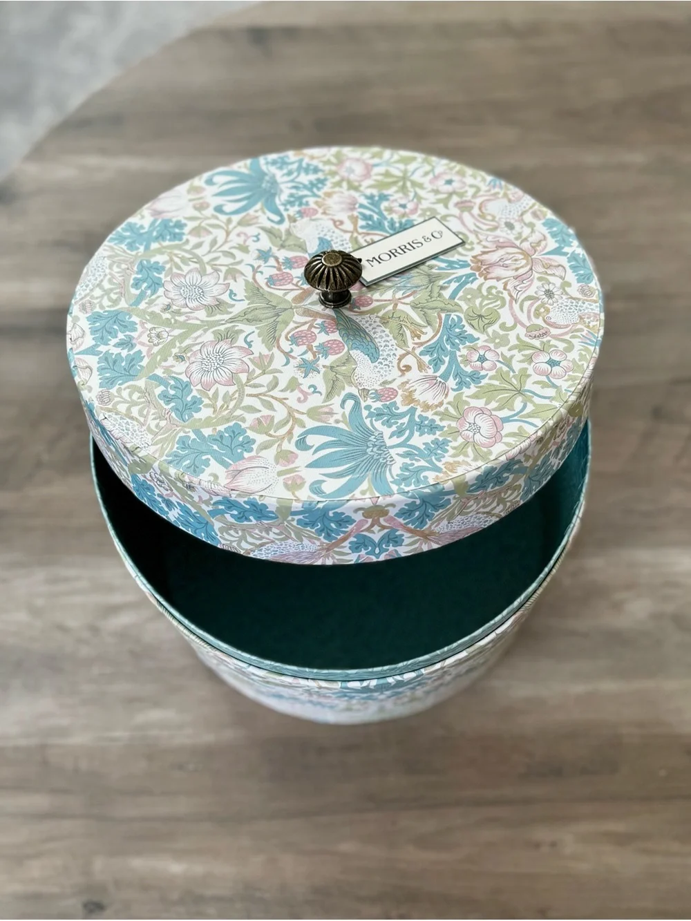 Morris & Co. Strawberry Thief 9.5-Inch Keepsake Box